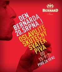 Bernard slav svtek aneb pivo Bernard jen za deset korun